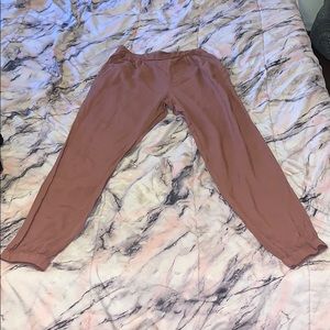Casual Ankle Pants with Pockets